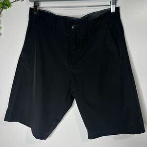 Burnside Charcoal Gray Lightweight Flat Front Shorts